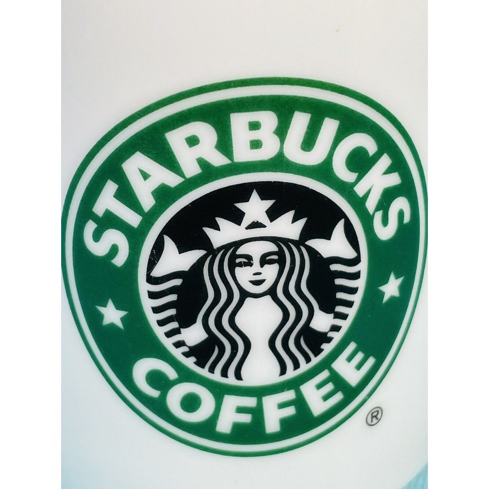 Starbucks 2005 White Ceramic 9 Ounce Classic Green Mermaid Coffee Tea Cup Mug - Picture 6 of 9